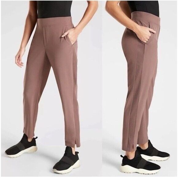 Athleta Pants - Athleta Brooklyn Ankle Pant Mineral Brown SIZE 0 Women 2020 Lightweight